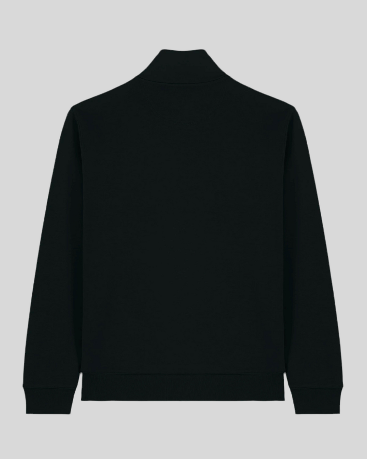 CHEVALIER | HALF ZIP SWEATER ZWART