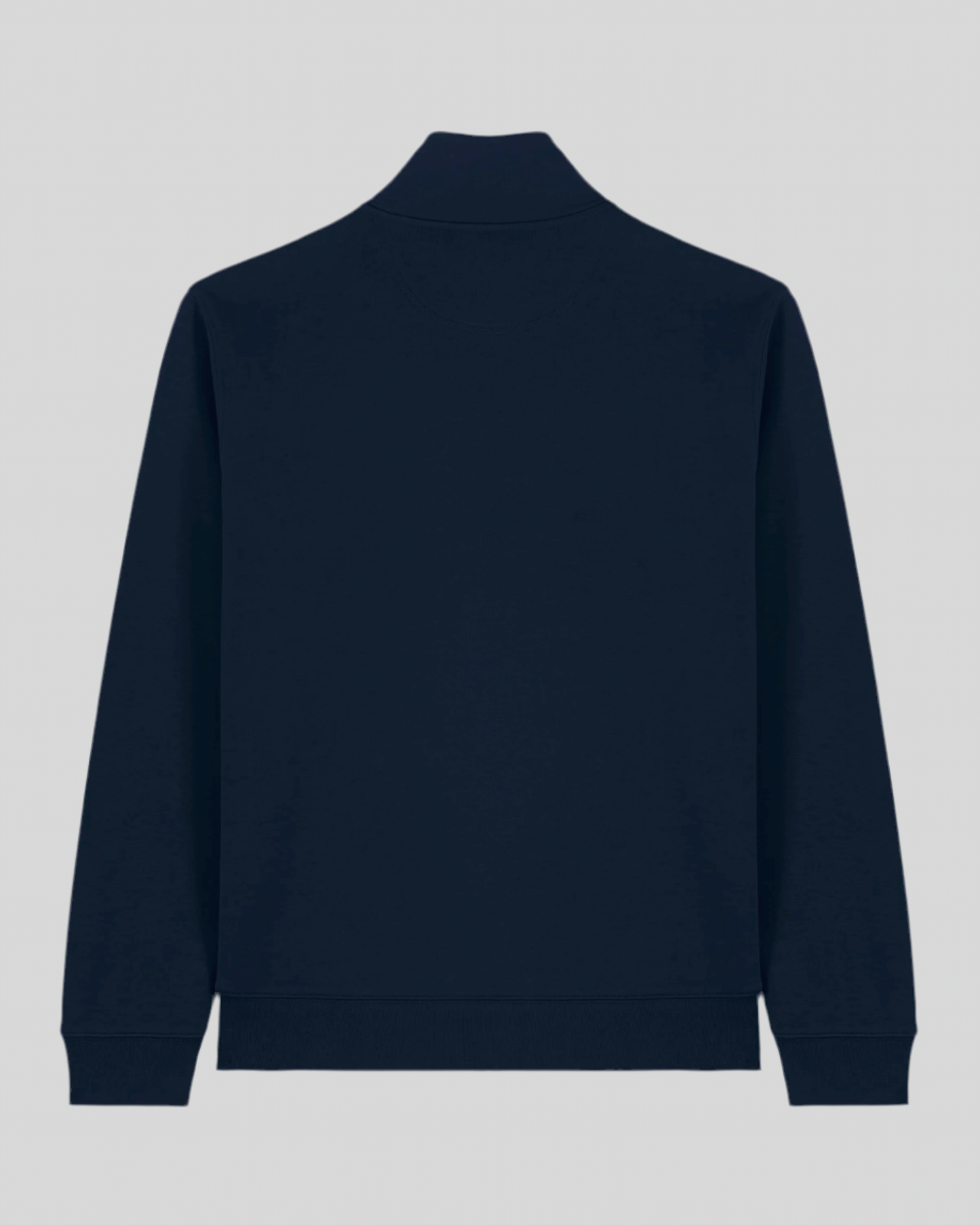 CHEVALIER | HALF ZIP SWEATER DONKERBLAUW